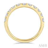 .75CTRDDM CURVED BAND YG 14K-H*