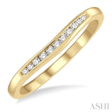 .10CT RD DM 'V' BAND YG 14K@11-H*
