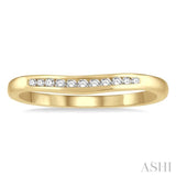 .10CT RD DM 'V' BAND YG 14K@11-H*