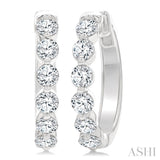 1.50CTRDDM SINGL PRONG HOOP ER WG 14K-G*