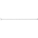 14K White Gold 2 CTW Natural Diamond Line 7 1/4" Bracelet