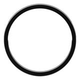 14K White Gold 1.5 mm Flat Band Size 7