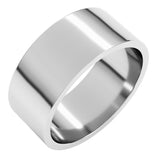 Continuum Sterling Silver 8 mm Flat Band Size 7.5