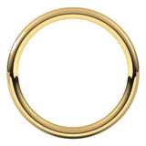 18K Yellow Gold 2 mm Comfort-Fit European-Style Band Size 7