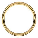 14K Yellow Gold 4.5 mm Comfort-Fit European-Style Band Size 9