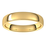 14K Yellow Gold 4.5 mm Comfort-Fit European-Style Band Size 9