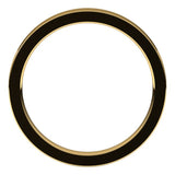 14K Yellow Gold 2.5 mm Comfort-Fit Flat Band Size 5