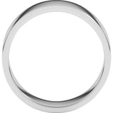 Sterling Silver 7 mm Flat Band Size 5