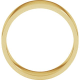 10K Yellow Gold 7 mm Flat Band Size 11.5