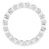 Platinum 1 3/4 CTW Natural Diamond Eternity Band Size 4.5