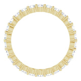 14K Yellow 3/4 CTW Natural Diamond Eternity Band Size 6