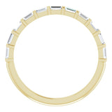 14K Yellow 1/5 CTW Natural Diamond Anniversary Band