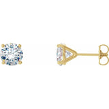 14K Yellow Gold 1/2 CTW Natural Diamond Cocktail-Style Earrings