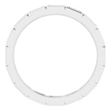 14K White 1/3 CTW Diamond Eternity Band