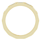 14K Yellow 1/2 CTW Natural Diamond Eternity Band Size 5