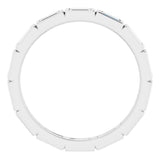 Platinum 1/2 CTW Diamond Eternity Band