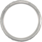 Titanium 7 mm Beveled-Edge Inlay Band Size 11