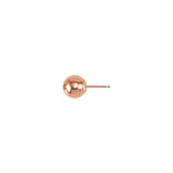 14K Rose 8 mm Ball Earring