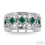 Gemstone & Diamond Fashion Ring