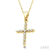 Cross Diamond Pendant