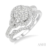 Lovebright Bridal Diamond Wedding Set