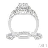 Lovebright Bridal Diamond Wedding Set