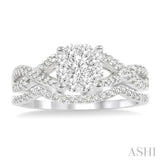 Lovebright Bridal Diamond Wedding Set