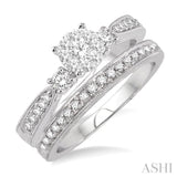 Lovebright Bridal Diamond Wedding Set