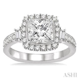 Semi-Mount Diamond Engagement Ring