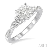 Lovebright Bridal Diamond Engagement Ring