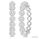 Lovebright Diamond Hoop Earrings