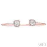 Lovebright Essential Cuff Open Diamond Bangle