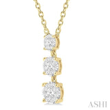 Past Present & Future Lovebright Diamond Necklace
