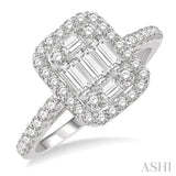 Fusion Diamond Ring