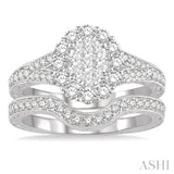 Lovebright Bridal Diamond Wedding Set