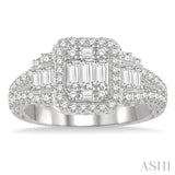 Past Present & Future Fusion Diamond Ring