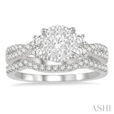 Lovebright Bridal Diamond Wedding Set