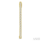 Diamond Hoop Earrings