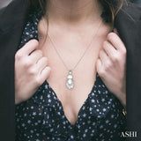 Diamond Flip Flop Pendant