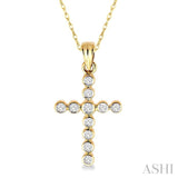 Cross Diamond Pendant