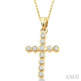 Cross Diamond Pendant