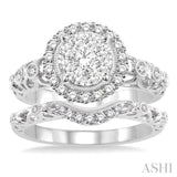 Lovebright Bridal Diamond Wedding Set