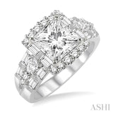 Semi-Mount Diamond Engagement Ring