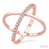 Diamond X Fashion Ring