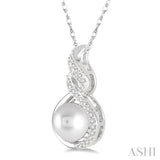 Pearl & Diamond Pendant