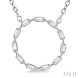 Diamond Circle Necklace