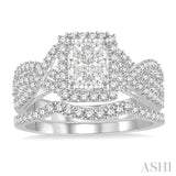 Lovebright Bridal Diamond Wedding Set