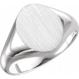 Oval Signet Ring