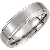 Tungsten Ridged Band