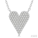 Heart Shape Diamond Necklace